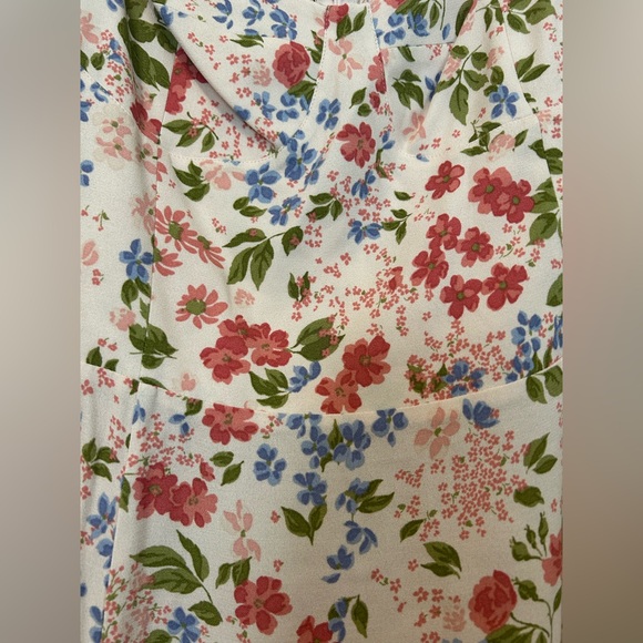 Reformation Mochi dress pink Esmee floral print size 8 - Picture 9 of 10